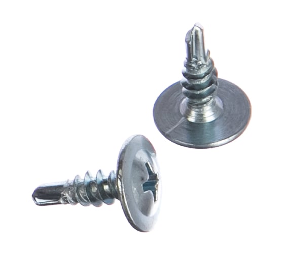 Изображение товара Саморез с прессшайбой Качественный крепеж 4,2х13 сверло 830 шт 0500339 КЧ