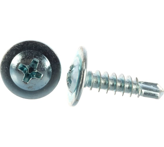 Изображение товара Саморез с прессшайбой Качественный крепеж 4,2х16 сверло 700 шт 0500343 КЧ