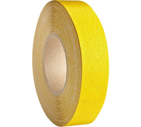 Изображение товара Универсальная противоскользящая лента Vell, желтый (25 мм х 18,3 м) 400187