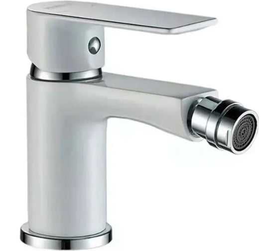 Изображение товара Смеситель для биде Haiba белый/хром HB50505-8