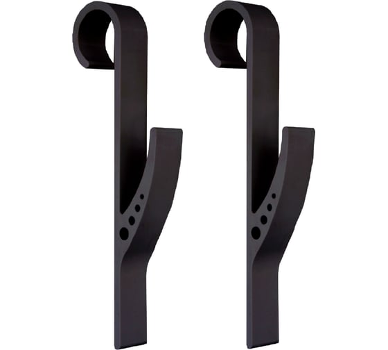 Изображение товара Крючок для ванной maxi чёрный 4шт DM PLAST KM-5dm