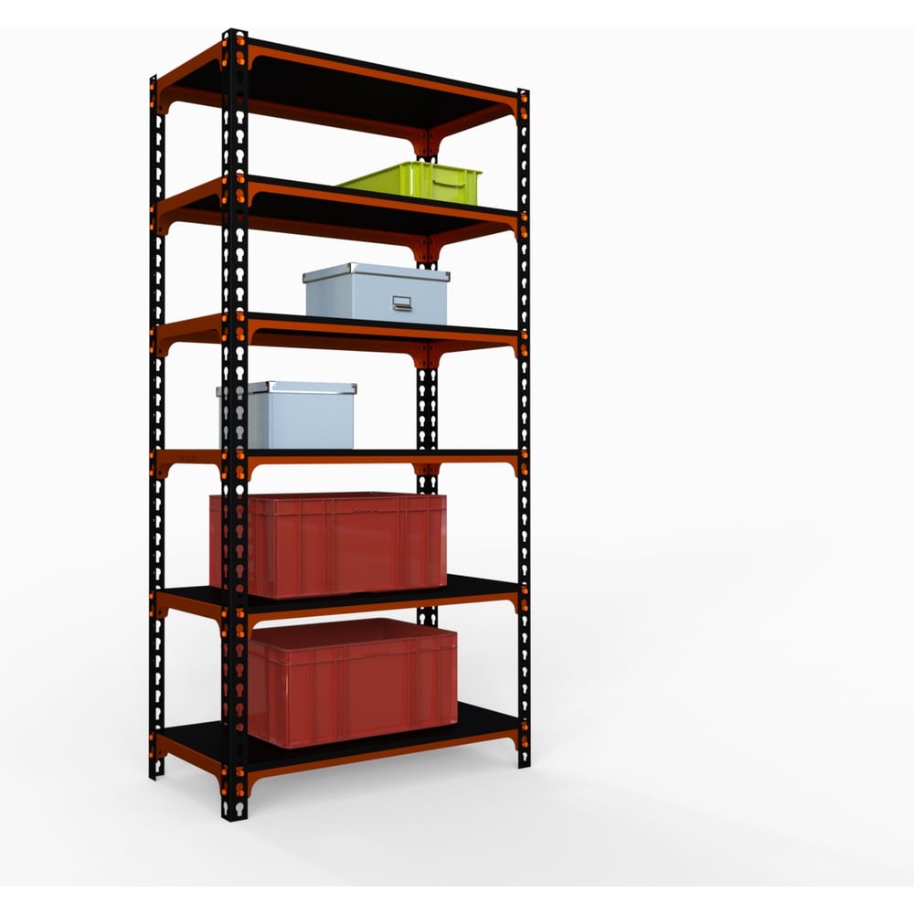 Изображение товара Стеллаж Металекс MID 2200x1600x500 с 6 полками