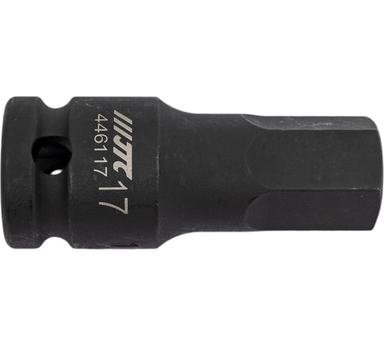 Изображение товара Головка ударная (H17; 60 мм; 1/2) JTC 446117