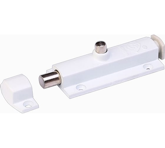 Изображение товара Защелка Mebax автомат, белая, большая, 85x30 00-00002685