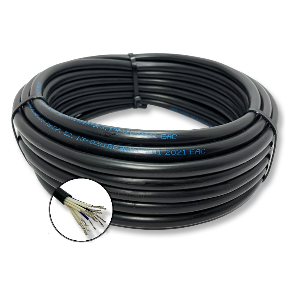 Монтажный кабель ПРОВОДНИК OZ48638L200 мкш 14x0.35 мм2, 200м - фото 1
