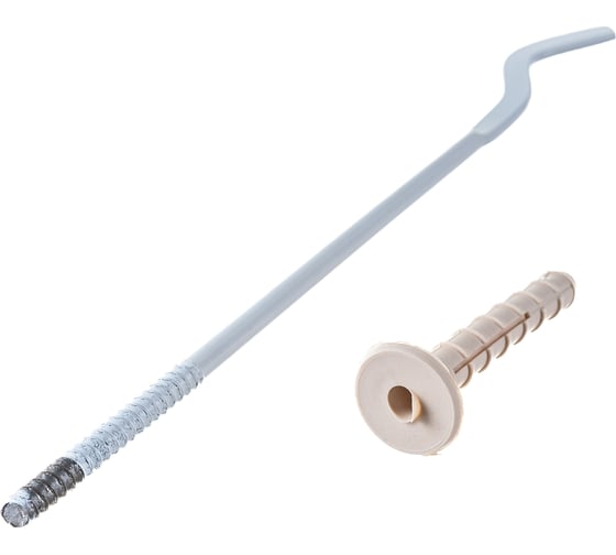 Изображение товара Анкерный плоский кронштейн РОСТерм 7х300 с дюбелем brack300