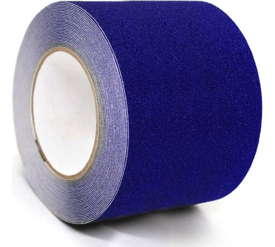 Изображение товара Универсальная противоскользящая лента Vell, синяя (100 мм х 18,3 м) 1355296