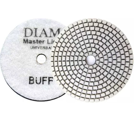 Изображение товара Круг алмазный гибкий шлифовальный Master Line Universal (100х15 мм; BUFF; сухая/мокрая) Diam 000630