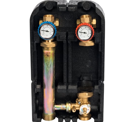 Изображение товара Насосная группа с 3-х ходовым приводным смесителем (1", без насоса) STOUT SDG-0007-002501