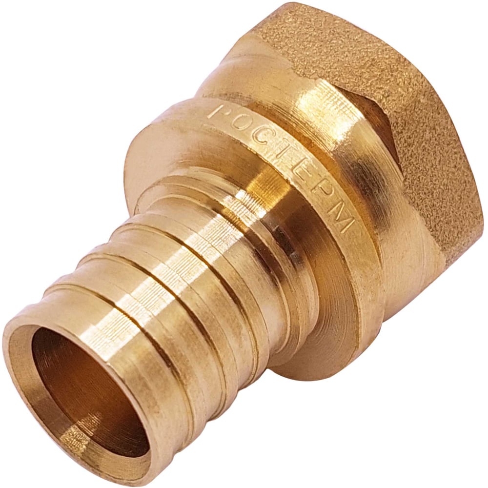 Изображение товара Переход РОСТерм 25-3/4 с накидной гайкой для труб латунь