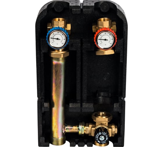 Изображение товара Насосная группа с термостатическим смесительным клапаном (1", без насоса, DN 25) STOUT SDG-0002-002501