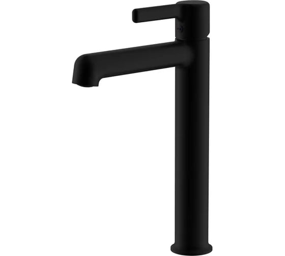 Изображение товара Смеситель для раковины Haiba высокий, черный HB11814-7