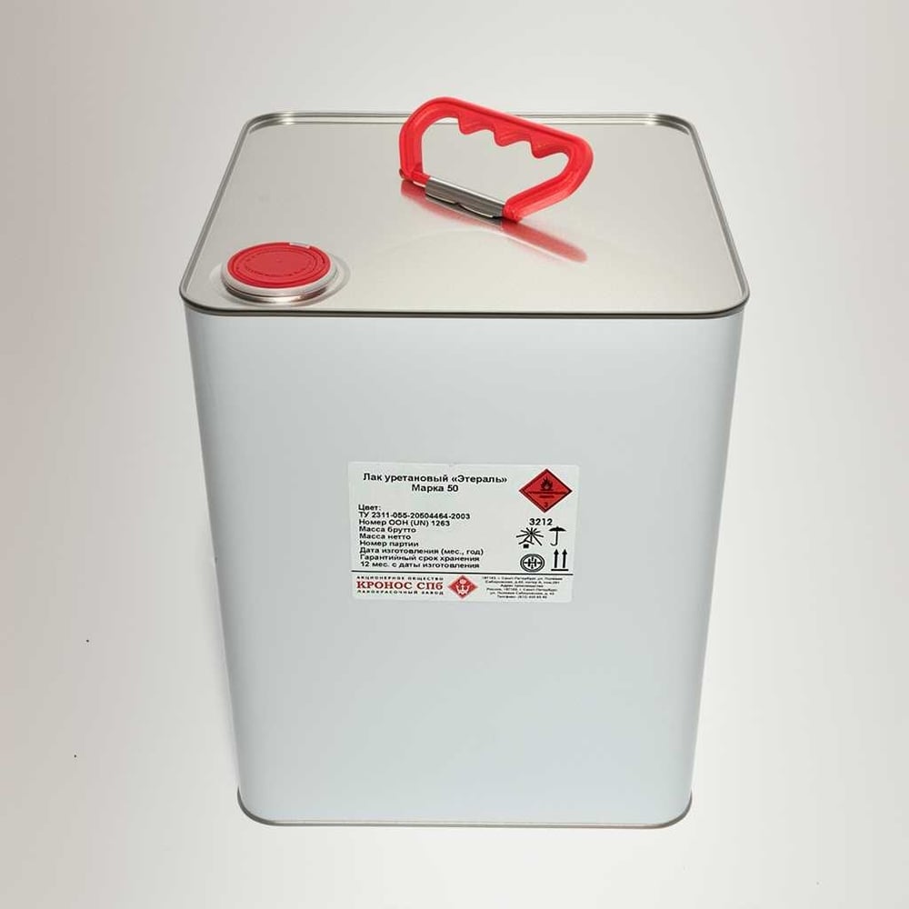 Изображение товара Лак ЭТЕРАЛЬ уретановый прозрачный в канистре 14 кг