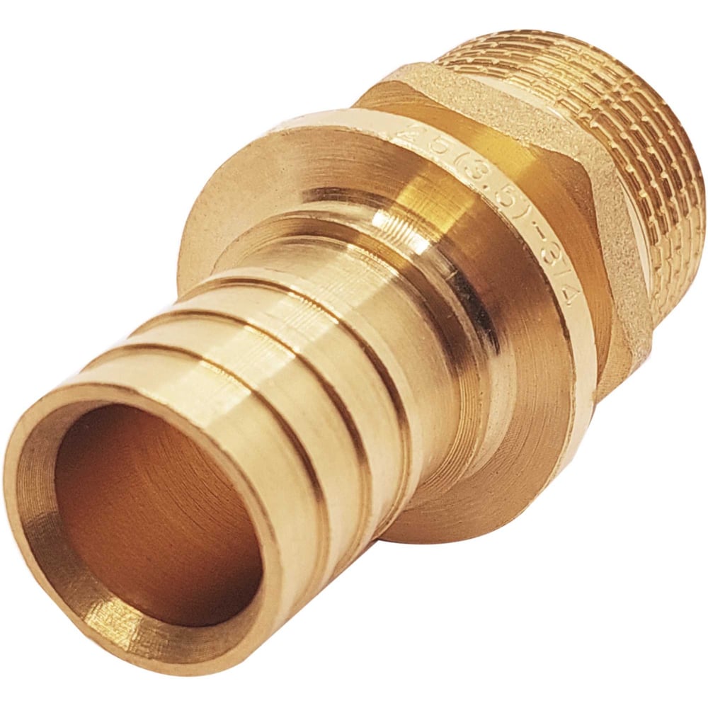 Изображение товара Переход РОСТерм НР 25-3/4 латунь для труб 25 мм и резьбы 3/4M