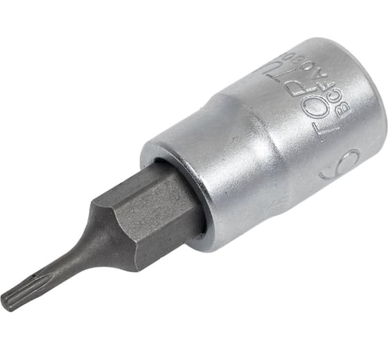 Изображение товара Головка торцевая со вставкой Torx T6, L=37 мм, 1/4DR" TOPTUL BCFA0806