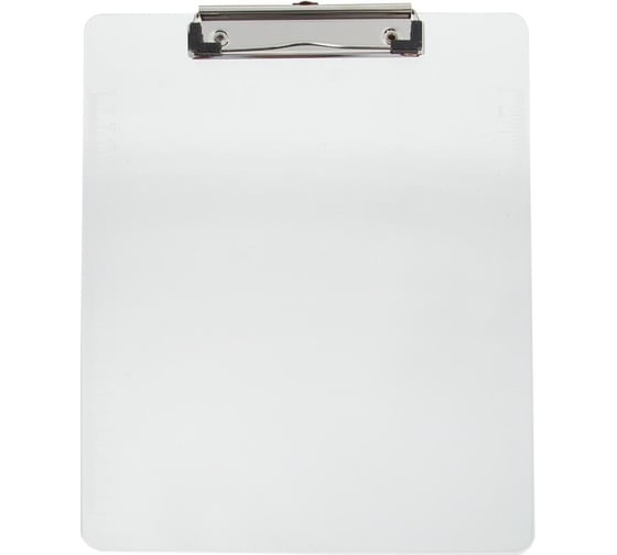 Изображение товара Папка-планшет Attache А4, жесткий пластик, 2 мм, белый 1601593