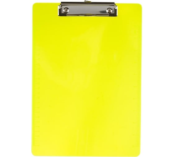 Изображение товара Папка-планшет Attache А4, жесткий пластик, 2 мм, прозрачный зеленый 1601592