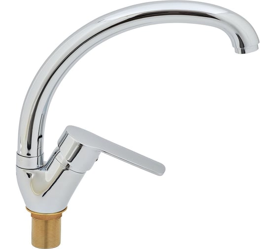 Изображение товара Смеситель для кухни ARCO DA VELLA 35 мм, ручка боковая, с гайкой А40(1)14 под длинный штуцер 12182