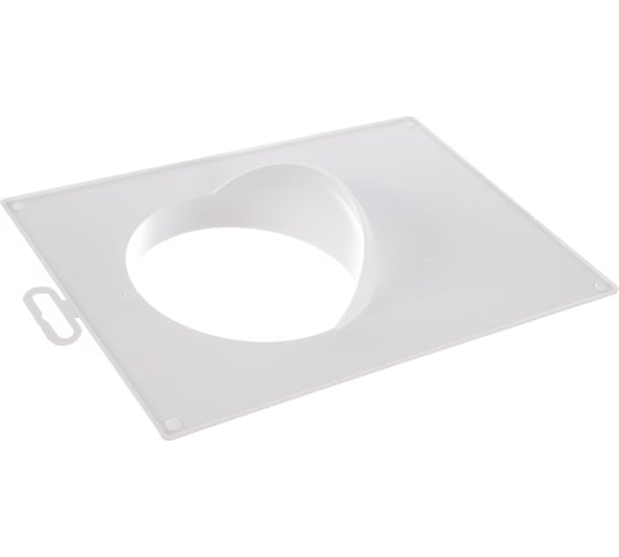 Изображение товара Площадка торцевая пластиковая (180х250 мм, фланец 120 мм) ERA 120ПТП 86-869