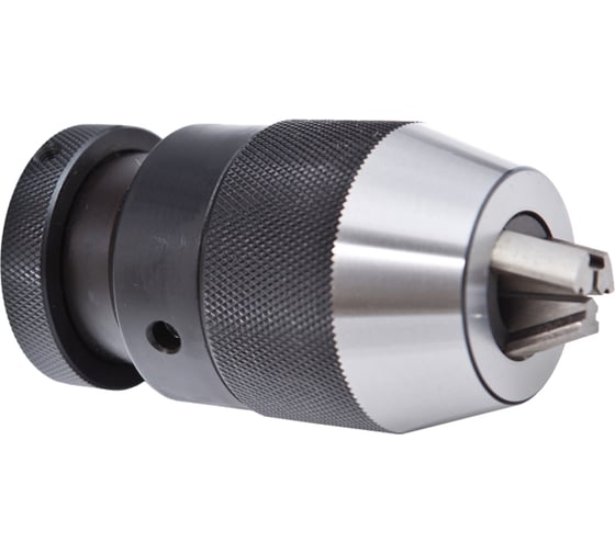 Изображение товара Патрон сверлильный быстрозажимной ПСС- 6 (0.5-6 мм; B10; биение 0.2 мм) GRIFF b216005