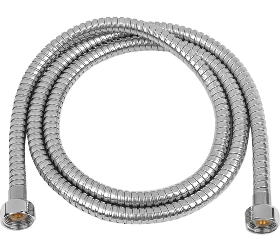 Изображение товара Шланг для душа ARCO DA VELLA 2-й замок, 150 см, русс./русс. (EPDM, втулка латунь, 2 гайки цинк) 01994