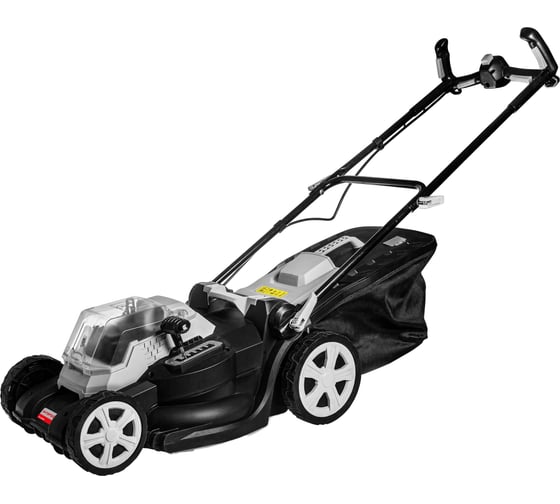 Изображение товара Бесщеточная аккумуляторная газонокосилка Интерскол ГКА-40/36В Li-ion АПИ + 2 АКБ 4.0Ач + ЗУ 700.4.2.70