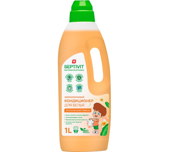 Изображение товара Кондиционер SEPTIVIT "Тропический ливень", 1л 144