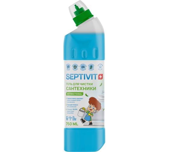 Изображение товара Средство для чистки сантехники SEPTIVIT 0,75л 240