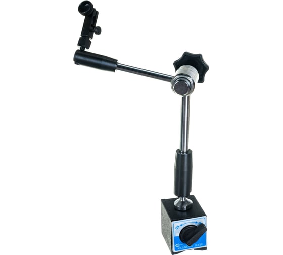 Изображение товара Штатив магнитный универсальный 380 мм с шаровым шарниром усилие отрыва 80 кг GRIFF D307106