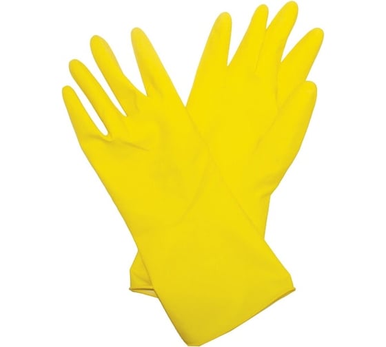 Изображение товара Латексные перчатки с х/б напылением Biber р-р M 96272 тов-097408