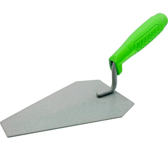 Изображение товара Кельма плиточника (трапеция) On порошковая покраска,  пластмассовая ручка, 320x120мм 02-14-018