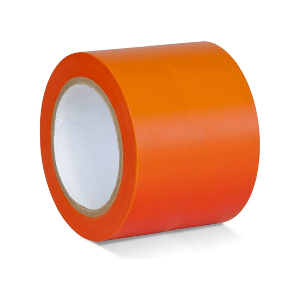Изображение товара Самоклеящаяся сигнальная лента Vell 33 м оранжевая для разметки пола и зон