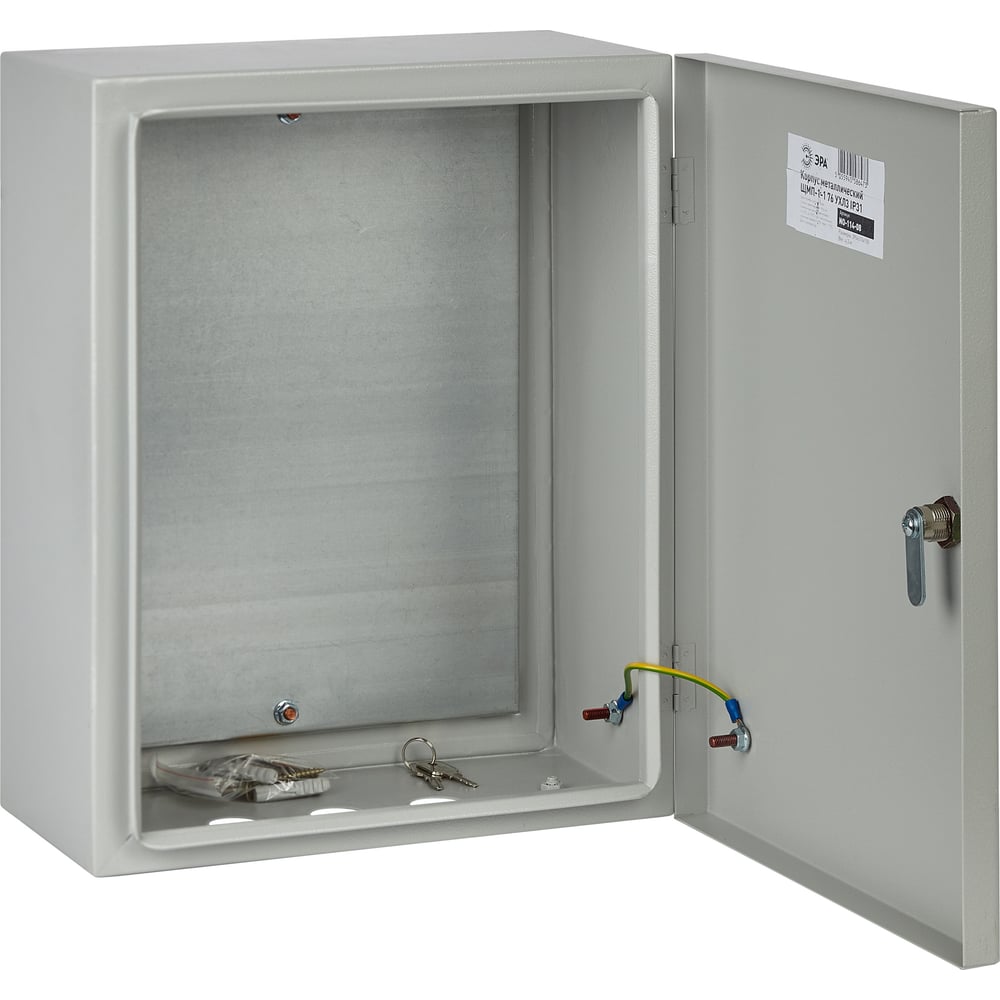 Изображение товара Щит с монтажной панелью ЭРА ЩМП-1-1 76 УХЛ3 IP31, 400х300х155, Б0030171