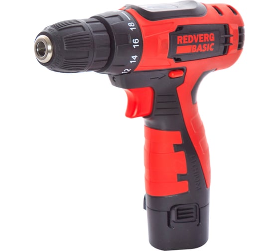 Изображение товара Аккумуляторный шуруповерт REDVERG Basic SD12LE/1 6680815