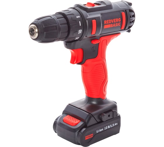 Изображение товара Аккумуляторный шуруповерт REDVERG Basic SD12LE/2-2S 6680818