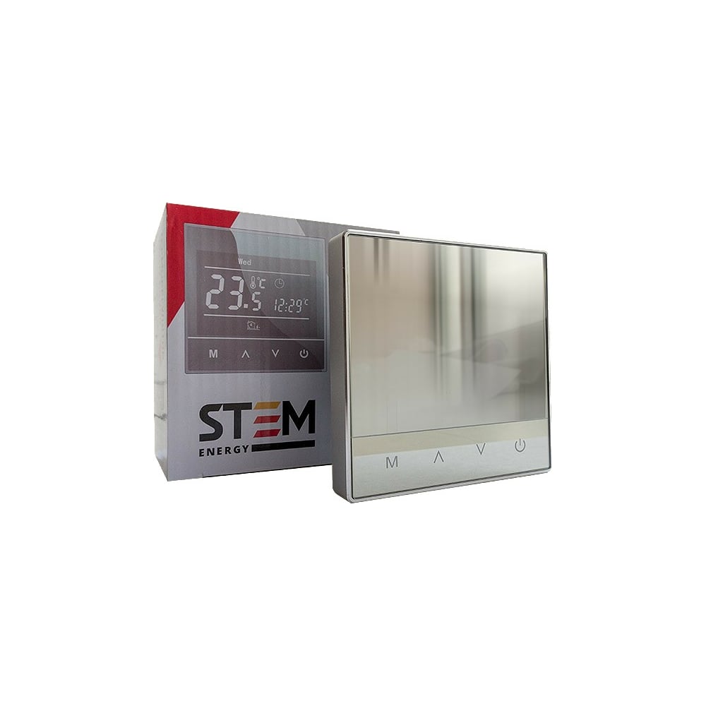 фото Терморегулятор stem energy set 17 silver тер145