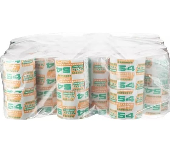 Изображение товара Туалетная бумага ООО Комус 1 сл., серая б/втул, 54 м, 56 рул/уп 1726999