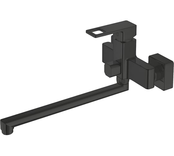 Изображение товара Смеситель для ванны Haiba черный 00304555 HB22615-7