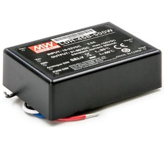 Изображение товара Драйвер светодиодов Mean Well LDH-45A-500W DC-DC вход 9…18В DC Т02222724