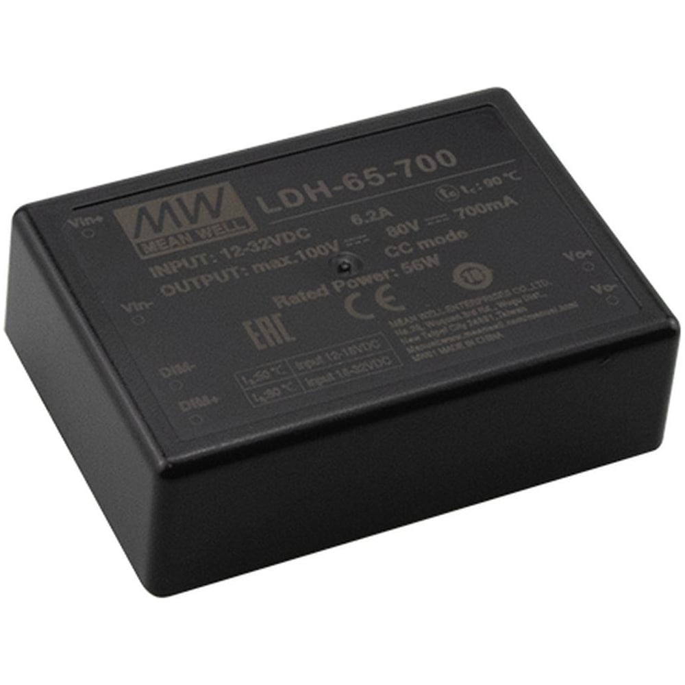 Изображение товара Модульный преобразователь Mean Well LDH-65-700 с мощностью 56 Вт
