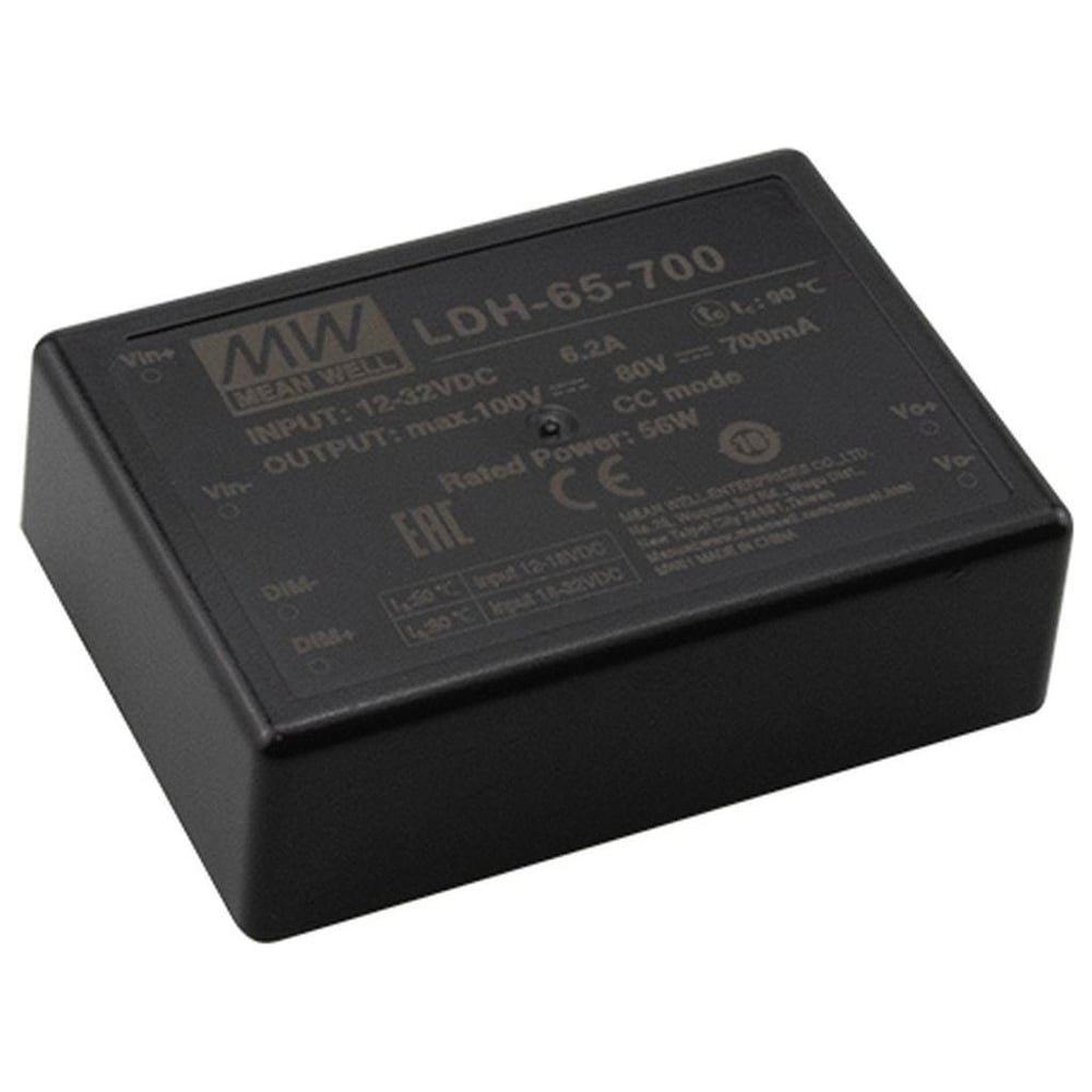 Изображение товара Модульный преобразователь Mean Well LDH-65-700 с мощностью 56 Вт