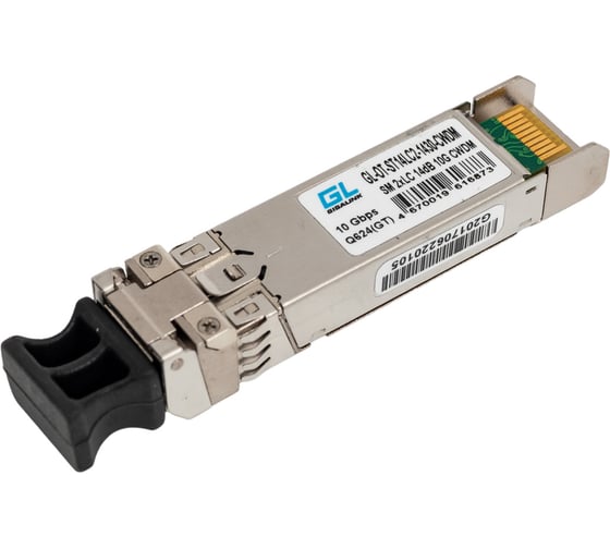 Изображение товара Модуль CWDM SFP+ GIGALINK 10Гбит/c, два волокна, SM, 2xLC, 1430нм, 14dB GL-OT-ST14LC2-1430-CWDM