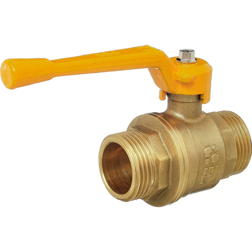 Изображение товара Шаровой кран БАЗ 11Б27п Ду15 А12 газ нр/нр с рычагом PN40