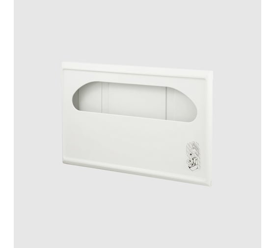 Изображение товара Диспенсер накладок для унитаза Nofer ABS белый 04026.2.W