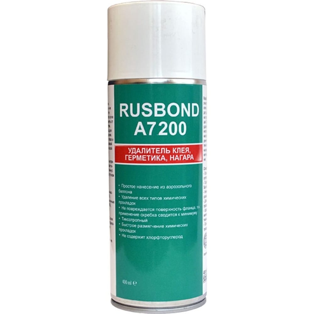 Очиститель для удаления клея, герметика, нагара RusBond очиститель для удаления клея герметика нагара rusbond