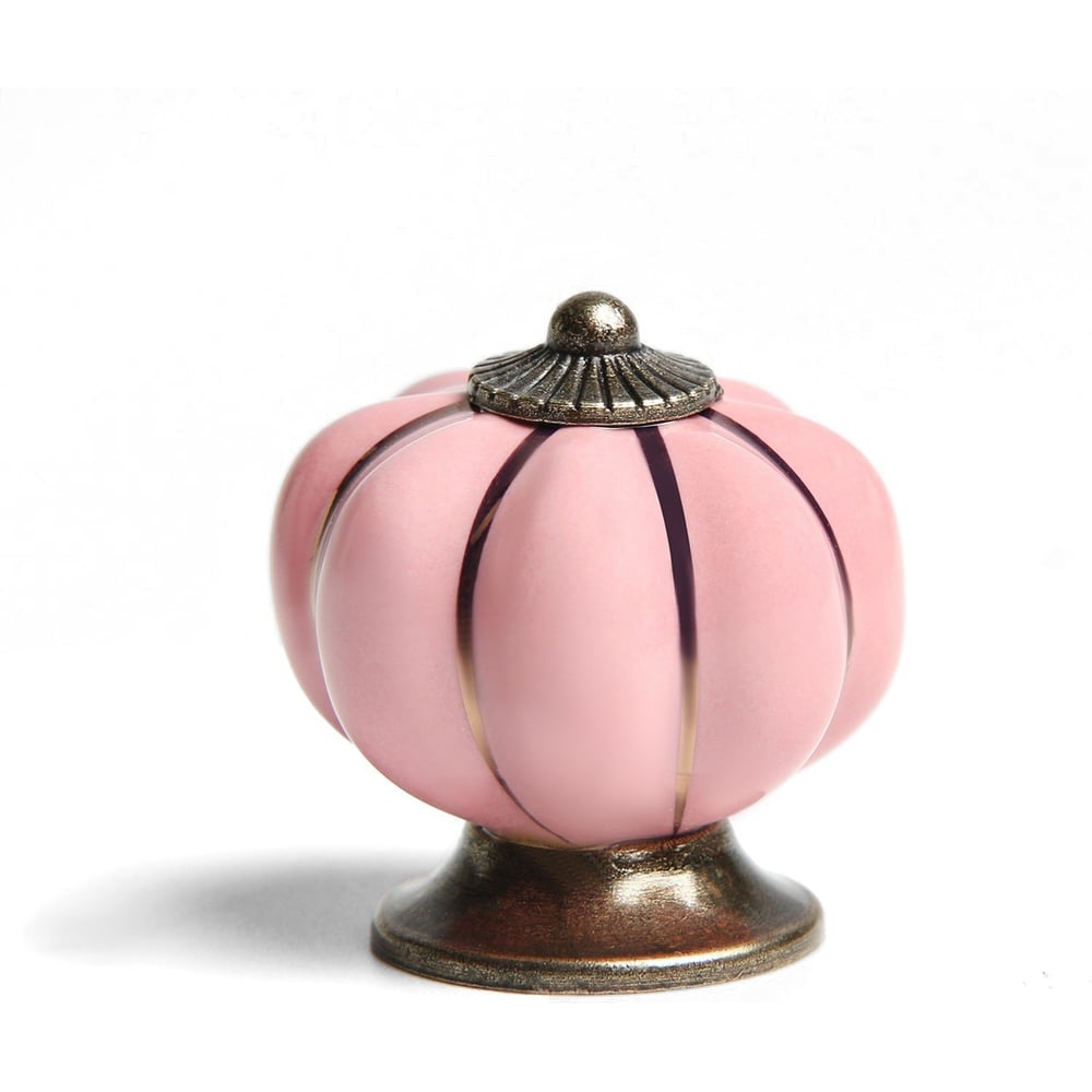 Изображение товара Ручка кнопка ТУНДРА PEONY Ceramics для корпусной мебели