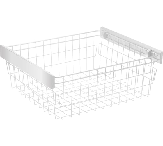 Изображение товара Корзина для белья GTV SMART, в модуль 900 мм, белая, без направляющих W-WKO90-BP-10
