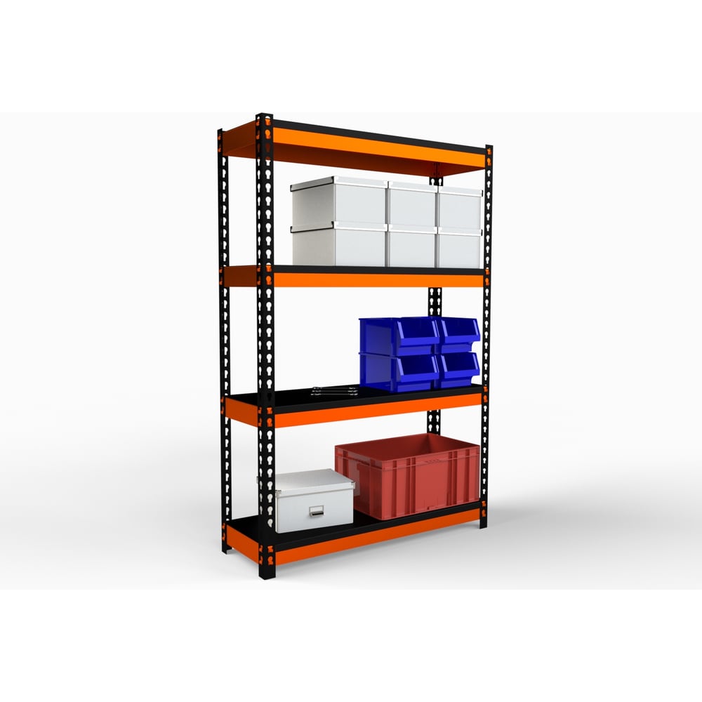 Изображение товара Стеллаж Metalex HARD 2200x1600x500 мм с 4 полками