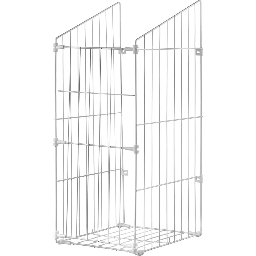 Изображение товара Корзина для белья GTV откидная 40 305x330x620 белая сталь