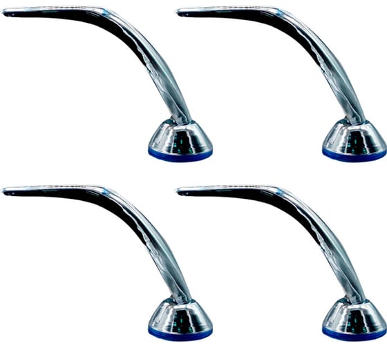 Изображение товара Опора Mebax 120 мм, дуга, хром комплект 4 шт. 00-00002636